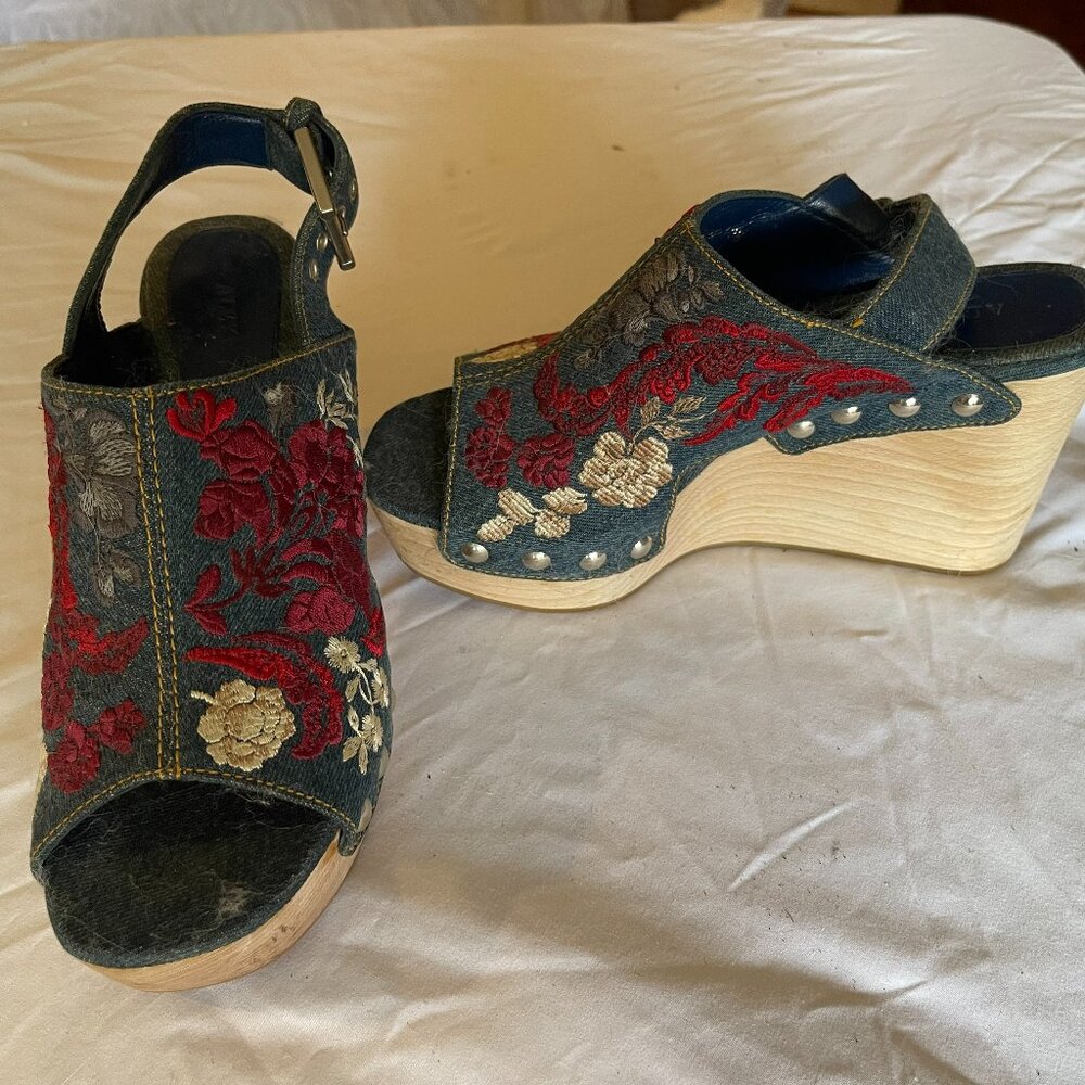 👑 ALEXANDER MCQUEEN RARE WEDGES 💯AUTHENTIC